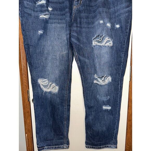 NWOT KanCan Beatrice Ultra High Rise Boyfriend Jeans - Plus Sz 3XL - Picture 8 of 14